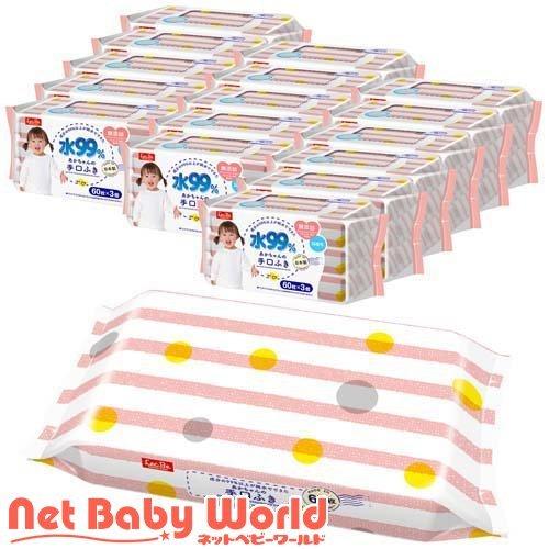 水99 赤ちゃんの手 口ふき60枚入 3個入 16パック レック Netbabyworld ネットベビー 通販 Yahoo ショッピング