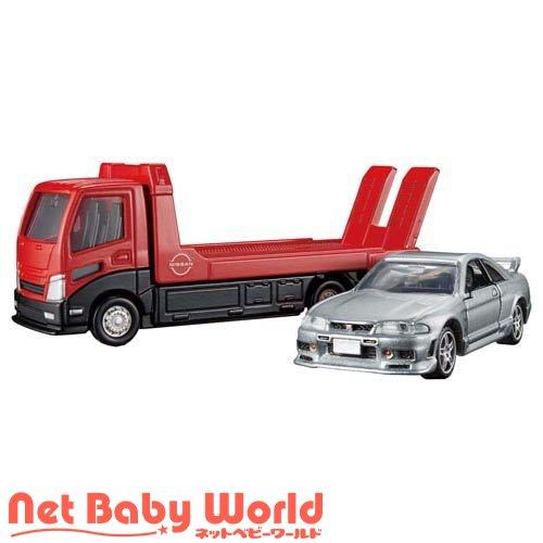トミカタウン日産カーディラー　トミカトランスポーター日産GT-R　トレーラー新品 トミカ トランスポーター 日産 スカイライン GT-R BCNR33 ( 1セット