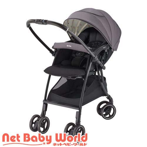 【美品】アップリカ ラクーナクッションフリー　2141888　グレー 軽量 企画品)アップリカ ラクーナクッション AG パープル ( 1台