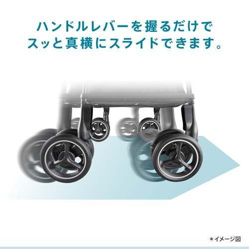 アップリカ ラクーナクッションフリー AE ブラック ( 1台