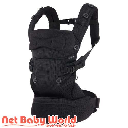 エールベベベビーキャリア スリー ブラック