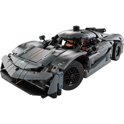 レゴ(LEGO) テクニック Koenigsegg Jesko Absolut ハイパーカー グレー 42173 ( 1個 )/ レゴ(LEGO) ( おもちゃ 玩具 プレゼント 10歳 11歳 12歳 )の画像