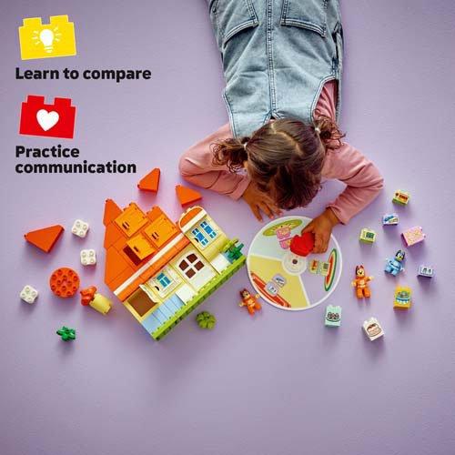 レゴ(LEGO) デュプロ ブルーイのおうちとメモリーゲーム 10459 ( 1個