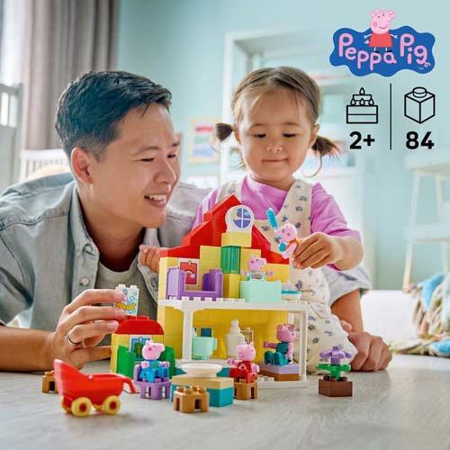 reo✳️出品です レゴ(LEGO) デュプロ ベビーとあそぼう！ペッパピッグのみんなのおうち