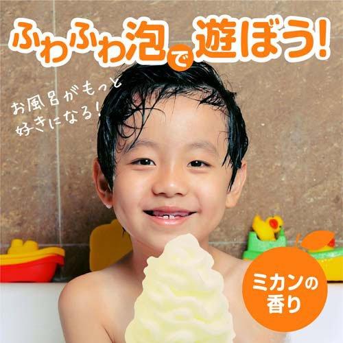 遊べる入浴あわっぴー ミカンの香り 温泡kids お風呂 子供 親子 泡 プール ( 160ml×5セット )/ 温泡｜netbaby｜02