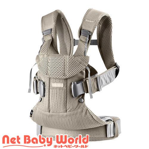 ベビービョルン ベビーキャリア ONE KAI Air グレーベージュ ( 1個 )/ ベビービョルン(BABY BJORN) ( たて抱っこ用 新生児 )｜netbaby