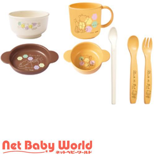 くまのプーさん スマイル食器セットc 7点セット くまのプーさん 1セット コンビ お食事グッズ ベビー食器 Axxx Netbabyworld ネットベビー 通販 Yahoo ショッピング