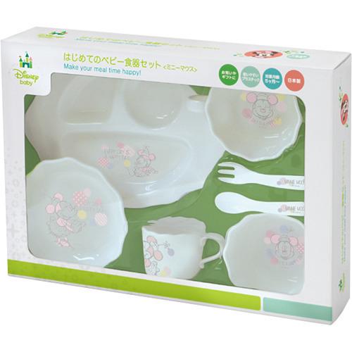 ミニーマウス はじめての食器セット(GF-7) ( 1セット )/ 錦化成 ( お食事グッズ ベビー食器 ) |  | 02