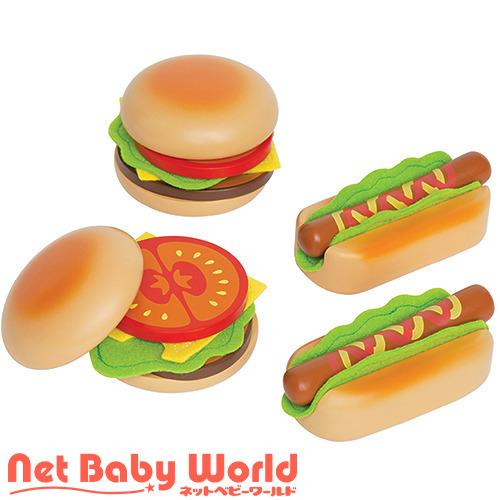 ハンバーガー ホットドック 112a 1セット カワダ おもちゃ 遊具 ままごとグッズ 3333xxx Netbabyworld ネットベビー 通販 Yahoo ショッピング