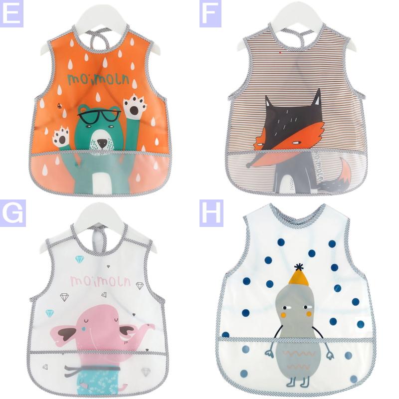 お食事エプロン 北欧デザイン スタイ 保育園 ポケット付き ベビー用エプロン 離乳食エプロン  男の子用 女の子用 赤ちゃん 出産祝い  保育園 入園準備 送料無料 |  | 08