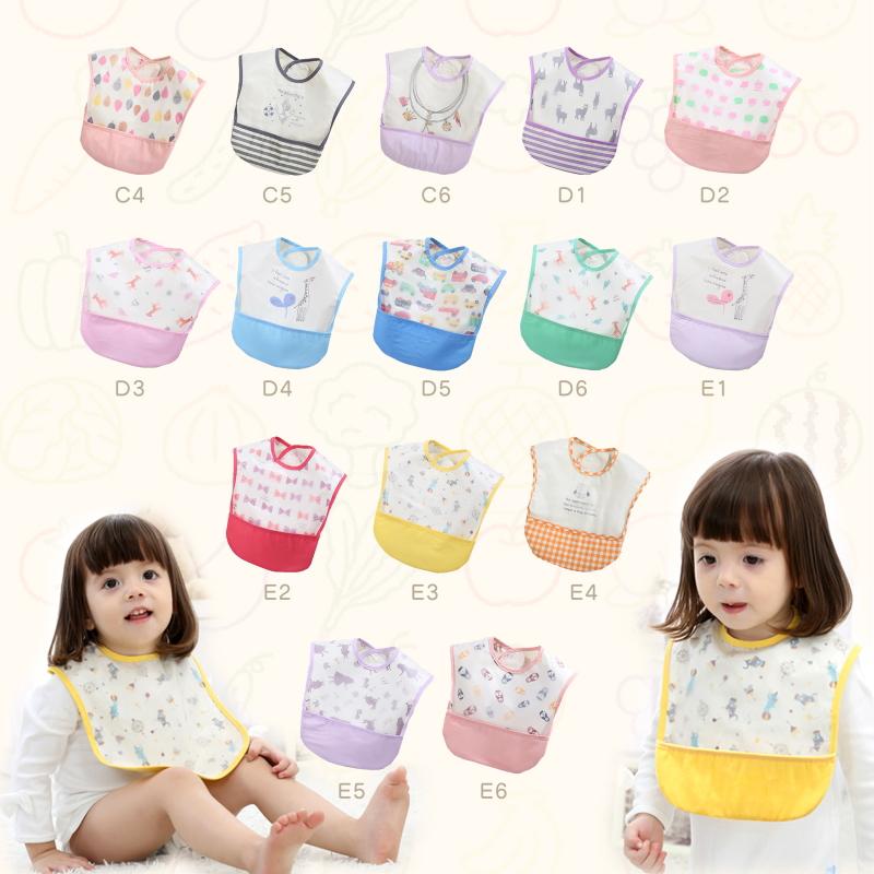 爆買 可愛い柄たくさん！保育園 お食事エプロン  お食事エプロン スタイ 保育園 ポケット付き ベビー用エプロン 離乳食エプロン 男の子用 女の子用 赤ちゃん |  | 06