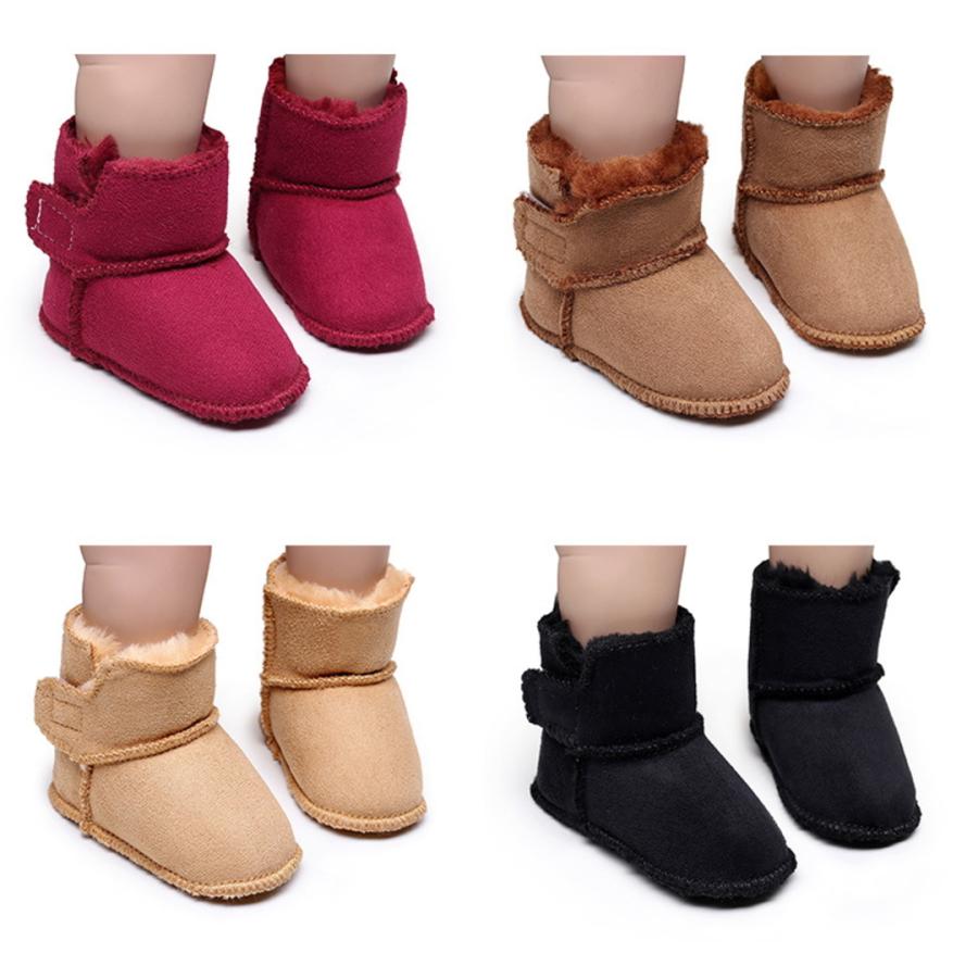 【1000円ポッキリ  送料無料】ベビーブーティ 13cm ワンサイズ ふわふわ  ルームシューズ 室内履き 赤  男の子 女の子  防寒 秋冬 可愛い出産祝い ギフト |  | 10