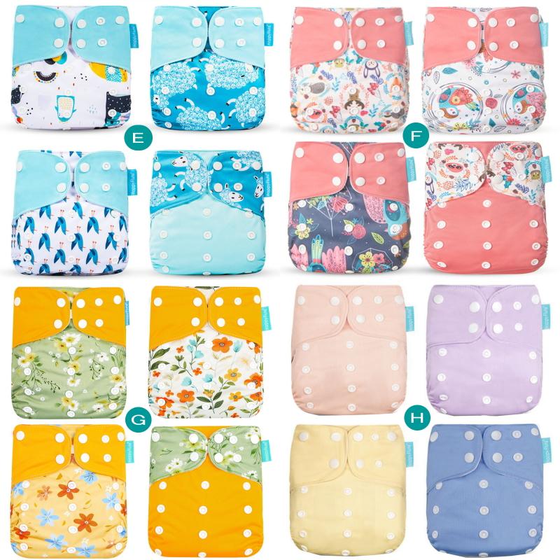 おむつカバー 4枚組 3層 防水 布おむつ ベビー キッズ 赤ちゃん 子供   オムツカバー おむつ カバー  布おむつカバー 男の子 女の子 新生児 防水 漏れ防止 |  | 11