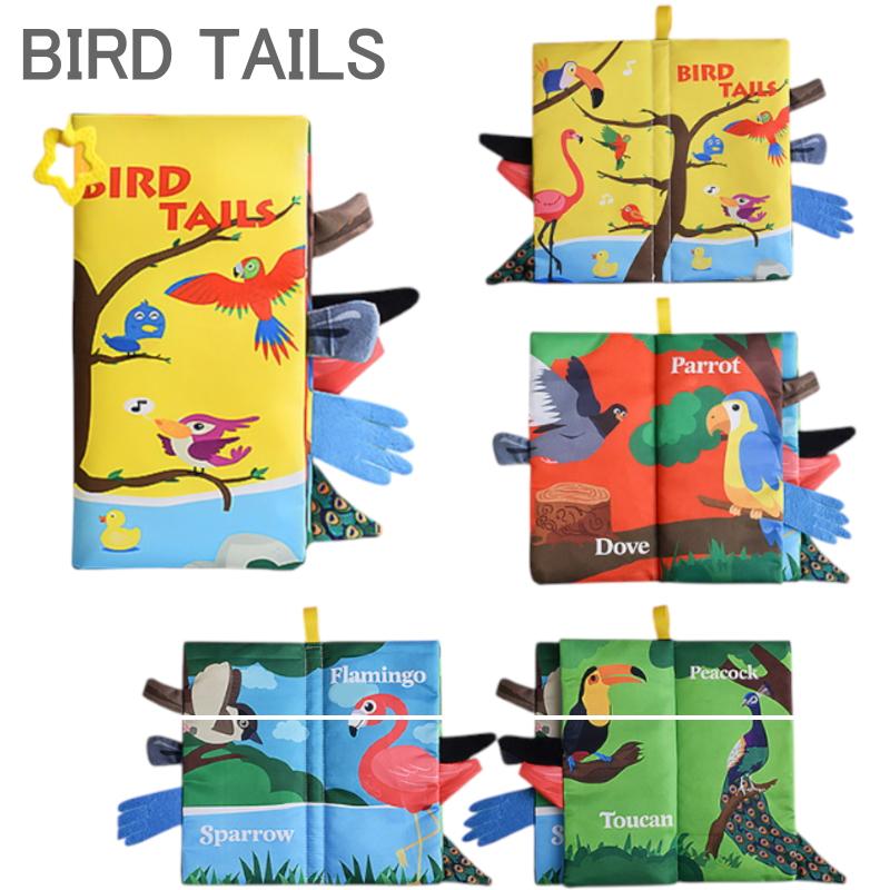 布絵本 ぬのえほん 仕掛け絵本 歯固め 布のおもちゃ 洗える おでかけ ピーピーの音が出てくる 指遊び ベビー 赤ちゃん プレゼント 男の子 女の子 知育玩具 Tails |  | 08