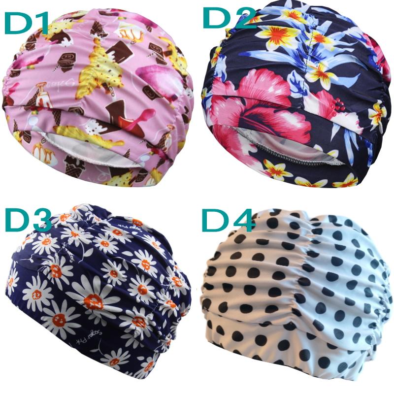 爆買 シャーリング入り ゆったり スイムキャップ 水泳帽 ギャザーシャーリング レディース メンズ  スイミングキャップ 大きいサイズ 子 ウォータースポーツ |  | 10