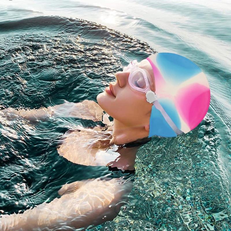 スイムキャップ 水泳帽 スイミングキャップ 長髪水泳帽 メンズ レディース 大人  髪が濡れない水泳キャップ 競泳用 速乾 防水 水泳帽 プール  フリーサイズ |  | 09