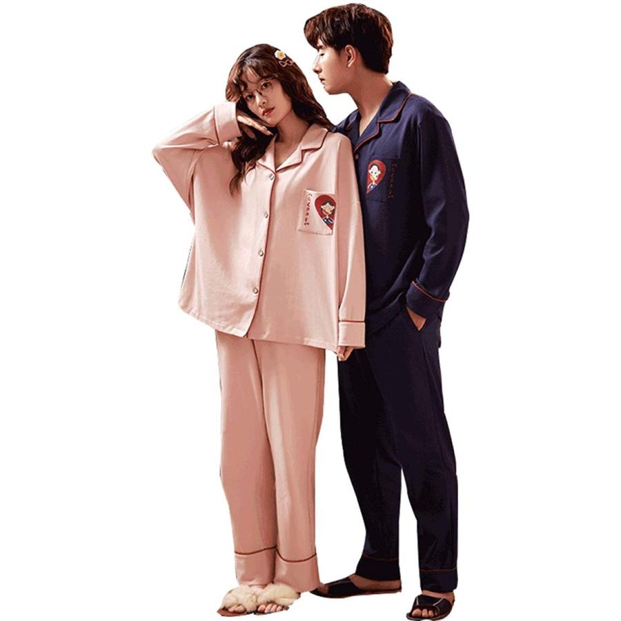 福袋セール カップル パジャマ Sujpjheed ペアパジャマ 寝間 寝巻き おしゃれ 部屋着 メンズ レディース 長袖 綿 パジャマ ルームウェア 上下セット その他下着 Www Ellepiserramenti It