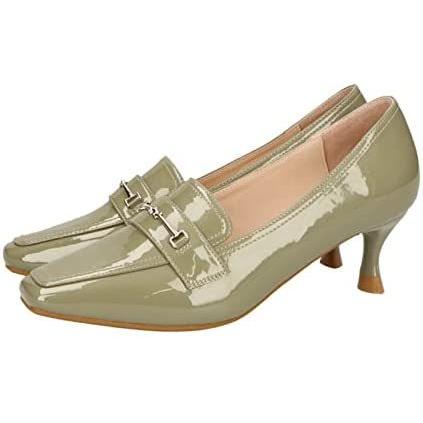 驚くべき価格 オリエンタルトラフィック パンプス ローファー レディース 大きいサイズ 小さいサイズ 歩きやすい スクエアトゥ カーブヒール エレガント ビット ショッピング割引 Ssl Daikyogo Or Jp