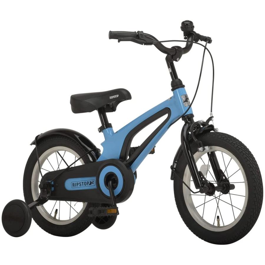 円 送料0円 Ripstop リップストップ 子ども用 自転車 14インチ幼児車 補助輪付き マグネシウムフレーム 幼児車 Fetch14 Rsk14 01 ブル