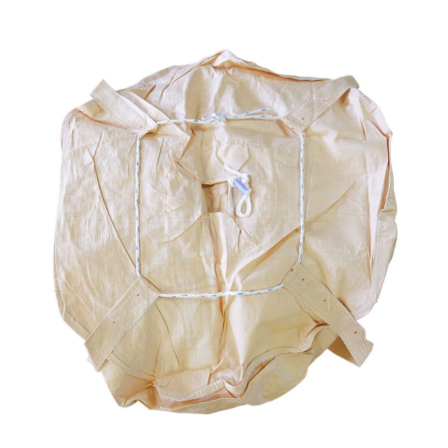 フレコンバック 123 丸型 1200φx1180H 上部全開 下部半開 排出口あり