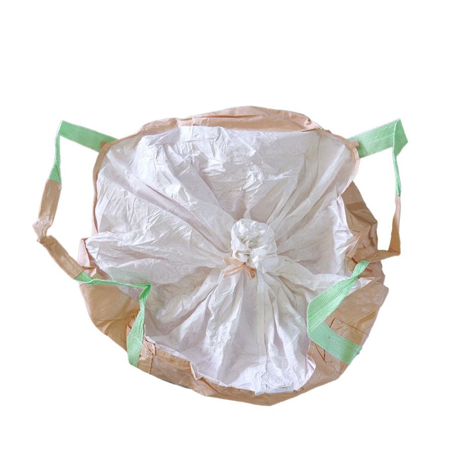 10梱包まとめ買い割引 フレコンバッグ 119S 丸型 1100φx900H 上部全開 下部半開 排出口あり 100枚入 バージン材 コンテナバッグ |  | 02