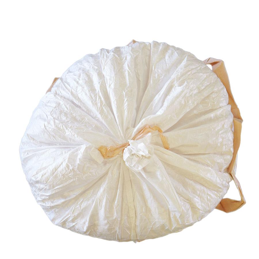 10梱包まとめ買い割引 外側ラミネート加工 フレコンバッグ 015R 丸型 1100φx1300H 上部全開 下部半開 排出口あり 100枚入 バージン材 |  | 04