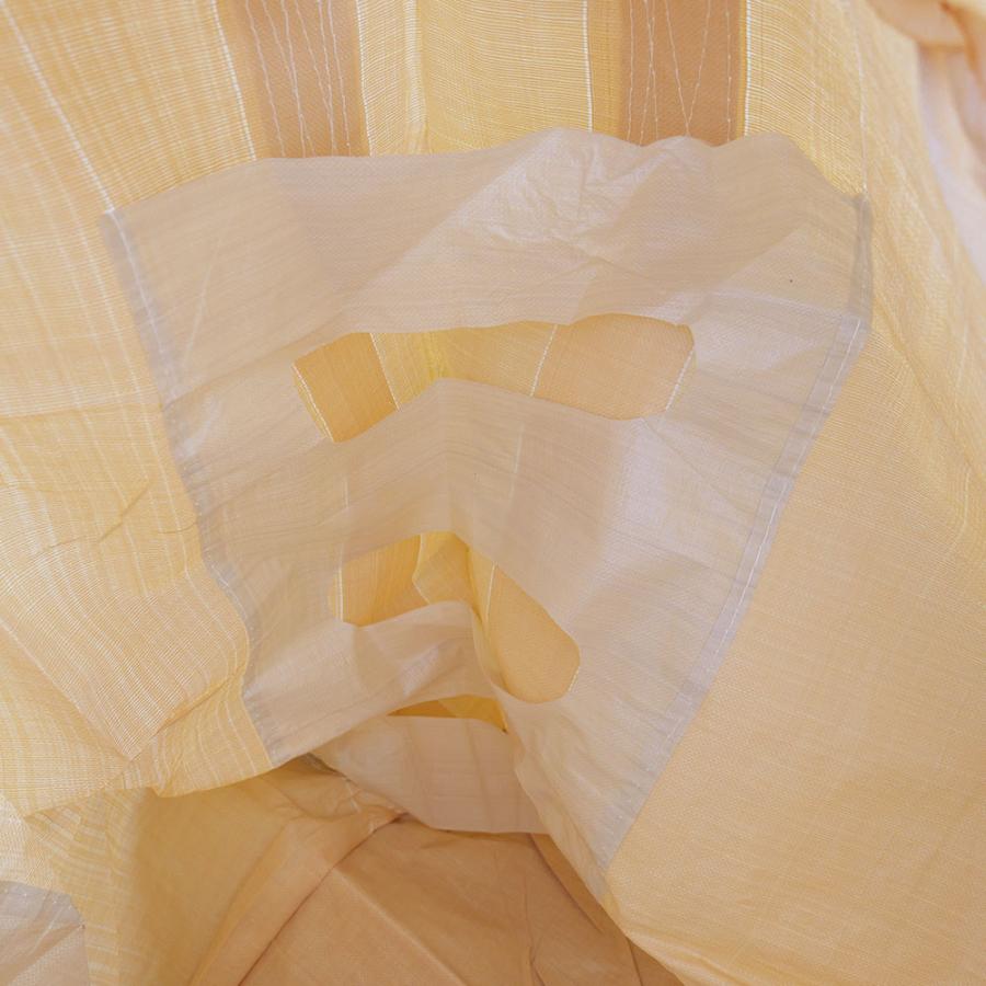 膨らみ防止構造 フレコンバック SWP105115R-C 角型 1050Dx1050Wx1150H 上下半開 排出口あり 10枚入 フレコンバッグ バージン材 土のう |  | 02