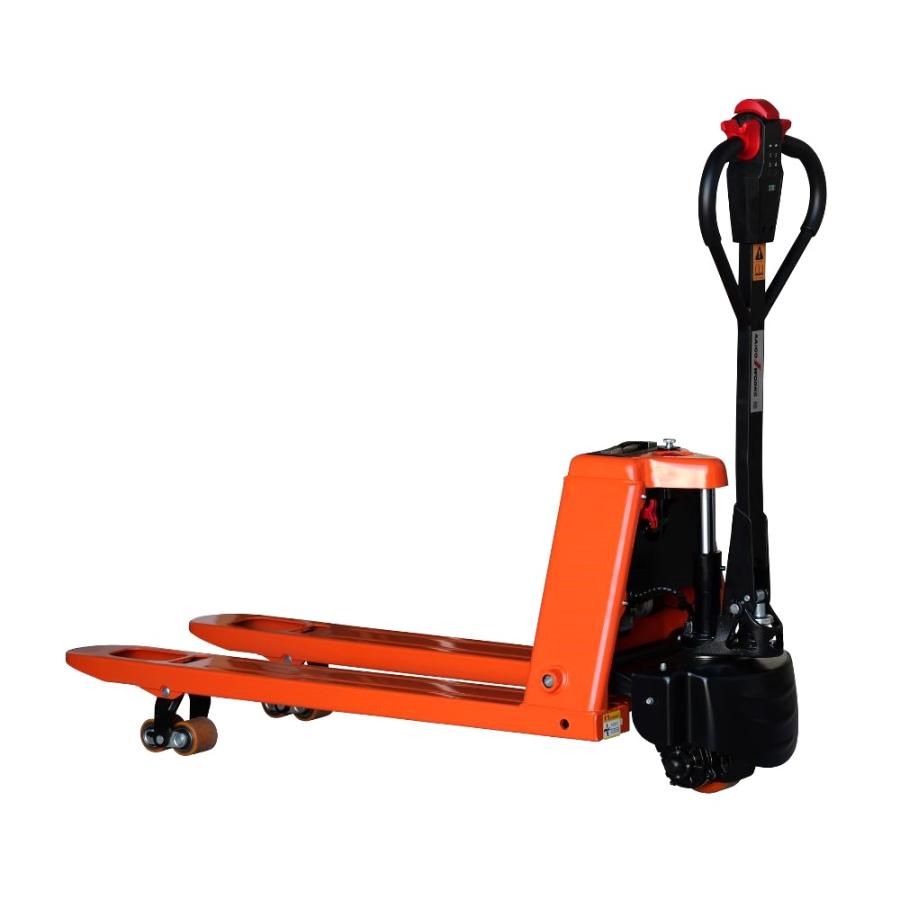 【新ハンドル】 サイゴウリフト SL15H-75L-P フォーク最低位75mm 1.5t 電動走行 電動昇降 電動ハンドリフト パレットトラック |  | 03