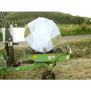 牧草用ストレッチフィルム 厚み26μm x 幅250mm 長さ1800m 2本入 