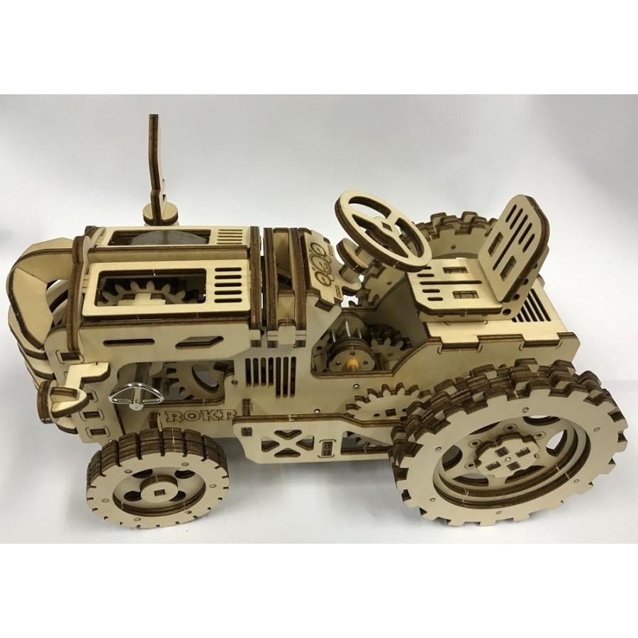 木製 3Ｄパズル トラクター 動く3Ｄパズル LK401 クリスマス 誕生日 プレゼント おもちゃ 男の子 女の子 |  | 01