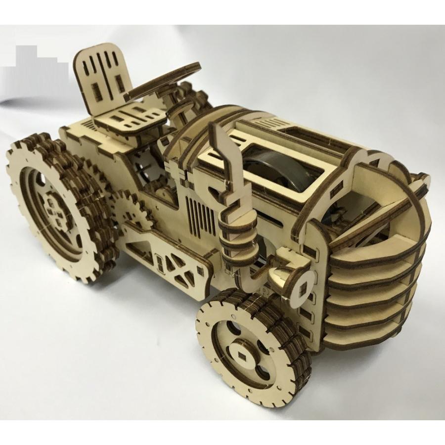 木製 3Ｄパズル トラクター 動く3Ｄパズル LK401 クリスマス 誕生日 プレゼント おもちゃ 男の子 女の子 |  | 03