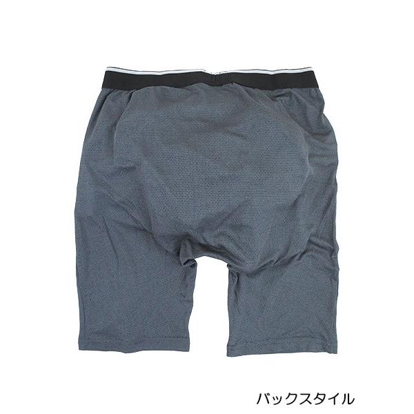 アズ BREEZE DRY サラサラ感5倍メンズ前開き 膝上 ロングボクサー