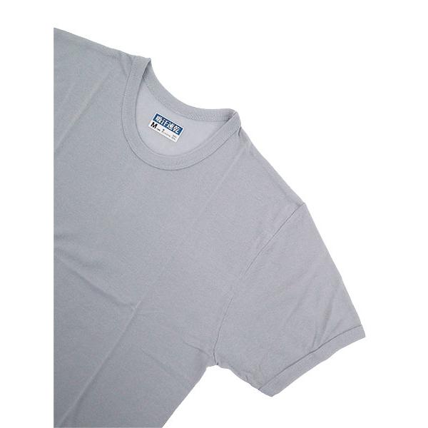 メンズ半袖丸首Tシャツ 吸汗速乾 フライス 2枚組 夏用 19800 [M、L、LLサイズ] 紳士 インナー | ブランド登録なし | 01
