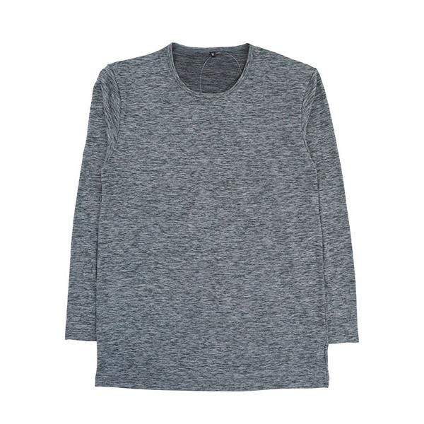BREEZE DRY ブリーズドライ  サラサラ感5倍 遮熱 軽量 メンズ長袖丸首Tシャツ 夏用 8003-40 [M、L、LLサイズ] 紳士 インナー | アズ | 06