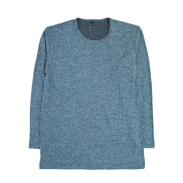 BREEZE DRY ブリーズドライ  サラサラ感5倍 遮熱 軽量 メンズ長袖丸首Tシャツ 夏用 8003-40 [M、L、LLサイズ] 紳士 インナー | アズ | 07