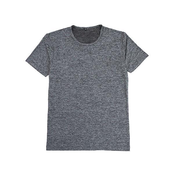 BREEZE DRY ブリーズドライ  メンズ半袖丸首Tシャツ サラサラ感5倍 高通気 瞬間速乾 軽量 夏用 8003-42 [M、L、LLサイズ] 紳士 インナー | アズ | 06
