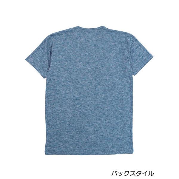 BREEZE DRY ブリーズドライ  メンズ半袖丸首Tシャツ サラサラ感5倍 高通気 瞬間速乾 軽量 夏用 8003-42 [M、L、LLサイズ] 紳士 インナー | アズ | 01