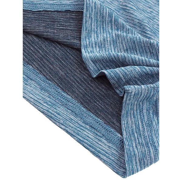 BREEZE DRY ブリーズドライ  メンズ半袖丸首Tシャツ サラサラ感5倍 高通気 瞬間速乾 軽量 夏用 8003-42 [M、L、LLサイズ] 紳士 インナー | アズ | 03