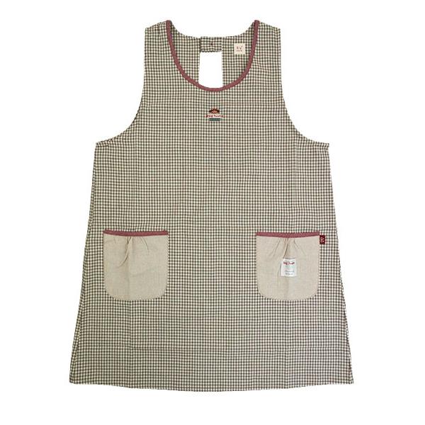 エプロン Big mama ビッグママ ラン型エプロン かぶりエプロン チェック柄 後ろゴム 年間 BM202 [M-Lサイズ] 婦人 | ブランド登録なし | 06