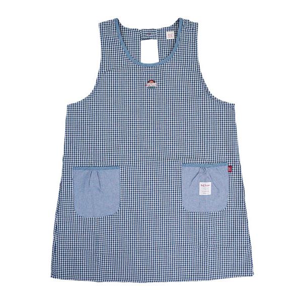 エプロン Big mama ビッグママ ラン型エプロン かぶりエプロン チェック柄 後ろゴム 年間 BM202 [M-Lサイズ] 婦人 | ブランド登録なし | 08