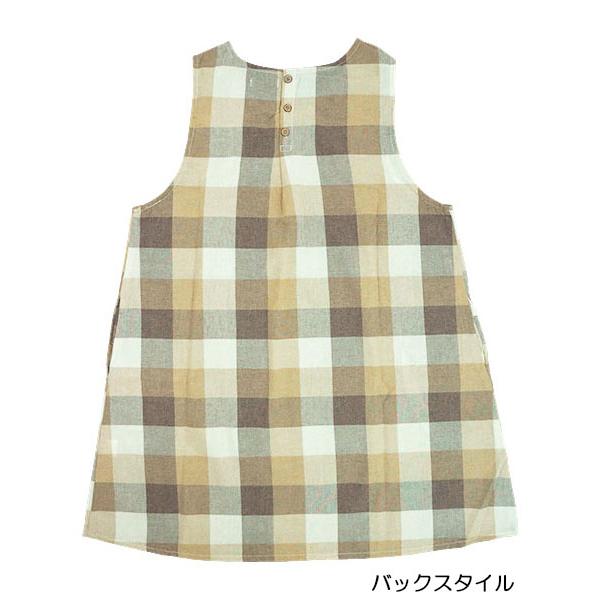 エプロン NATURILA ラン型かぶりエプロン ブロックチェック柄 年間 2253154 [M-Lサイズ] 婦人 | ブランド登録なし | 01