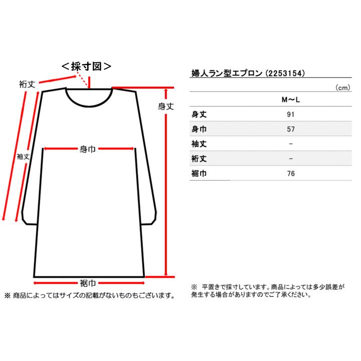 エプロン NATURILA ラン型かぶりエプロン ブロックチェック柄 年間 2253154 [M-Lサイズ] 婦人 | ブランド登録なし | 05