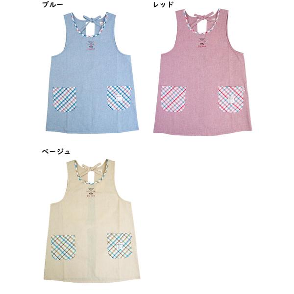 エプロン Big mama ビッグママ  ラン型エプロン 無地 後ろひも調節タイプ 年間 BM237 [M-Lサイズ] 婦人 | ブランド登録なし | 04