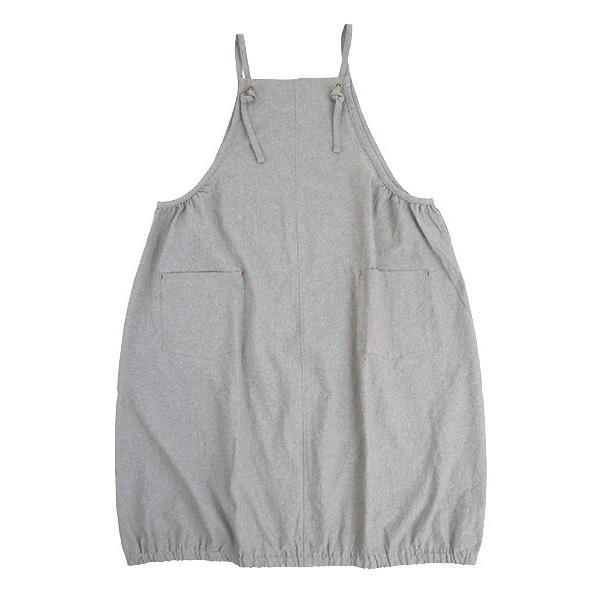 エプロン naturic ワンピースエプロン バルーン型 cotton100% かぶりタイプ 年間 16037 [M-Lサイズ] 婦人 | ブランド登録なし | 06