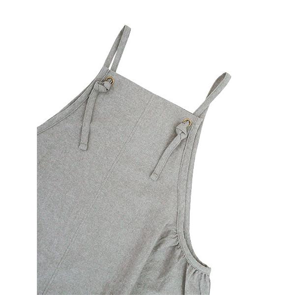 エプロン naturic ワンピースエプロン バルーン型 cotton100% かぶりタイプ 年間 16037 [M-Lサイズ] 婦人 | ブランド登録なし | 02