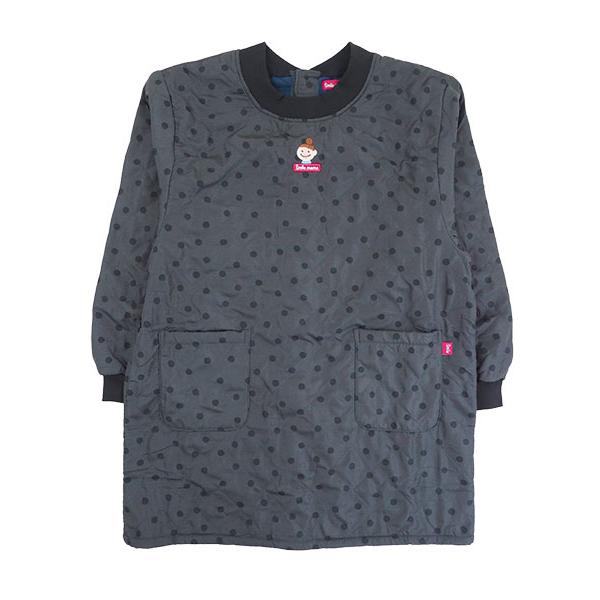 エプロン Smile mama スマイルママ  裏フリース割烹着 キルト 水玉柄 背ボタン 冬用 25536 [M-Lサイズ] 婦人 | ブランド登録なし | 06