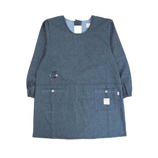 エプロン Big mama ビッグママ  割烹着 デニム 後ろ開き 年間 BM4394 [M-Lサイズ] 婦人 | ブランド登録なし | 07