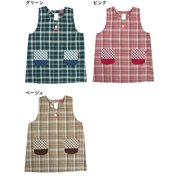 エプロン Smile mama スマイルママ レディース先染ラン型エプロン ゆったりLL-3Lサイズ 格子柄 年間 16540 [LL-3Lサイズ] 婦人 | ブランド登録なし | 04