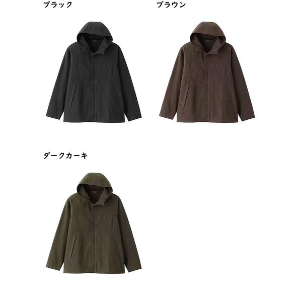 グンゼ BODYWILDメンズフード付きスタンドカラーブルゾン ヴィンテージコットン 秋用 BDW362 GUNZE [Mサイズ] 紳士 | BODY WILD | 04