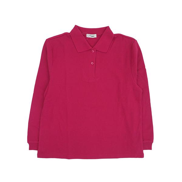 【札付き・未使用】定価の半額以下　マーク&ロナ　レディース長袖ポロシャツ 札付き・未使用】定価の半額以下 マーク&ロナ レディース長袖